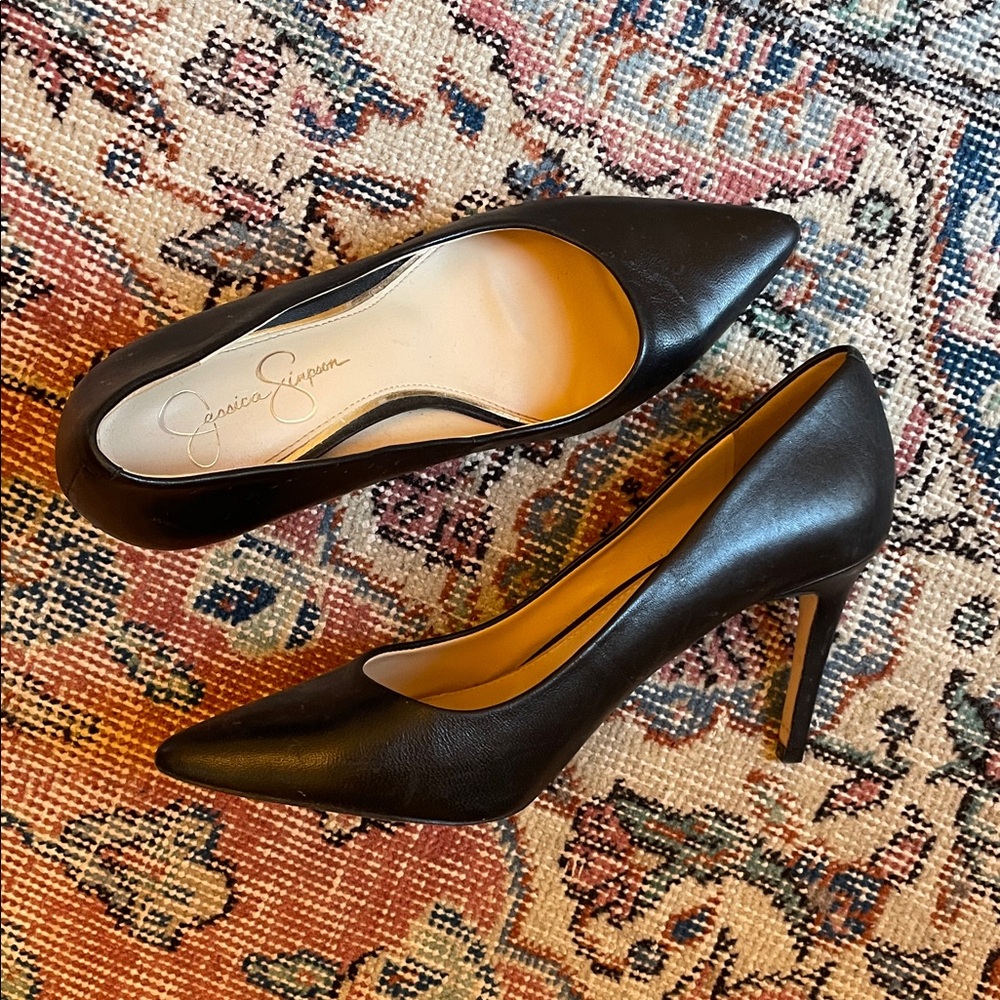 Jessica Simpson Classic Black Heels